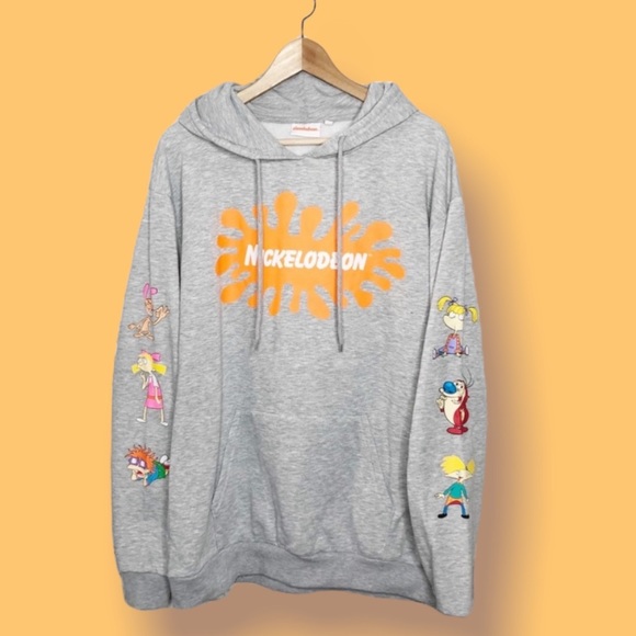 Nickelodeon Throwback Slime Splat Character Hoodie - Picture 2 of 6
